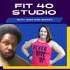 Fit 40 Studio with John & Sherry artwork