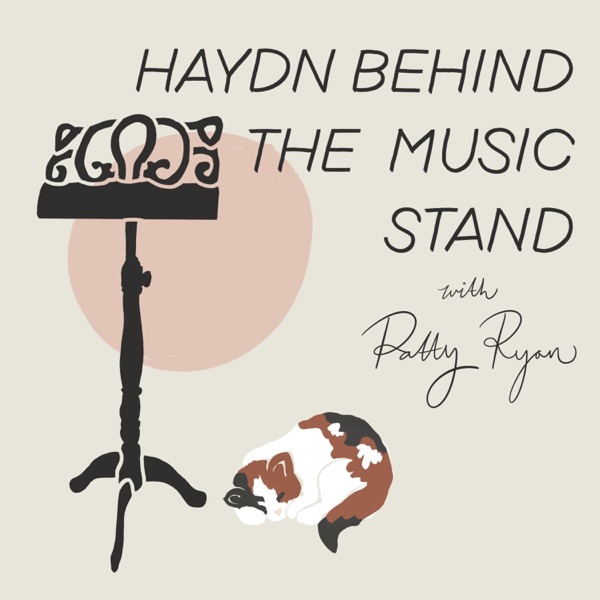 Haydn Behind the Music Stand
