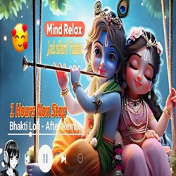 Mind relaxing music for stress relief in hindi, Shree krishna mashup song lofi, Bhajan songs hindi krishna lofi