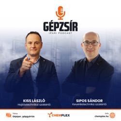 Iker Tibor: Az Év Célgéptervezője a Gépzsír Podcastban