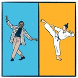 Tap Dancing vs. Kung Fu: A graceful debate