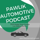 2016 Range Rover Evoque Low Battery Warning