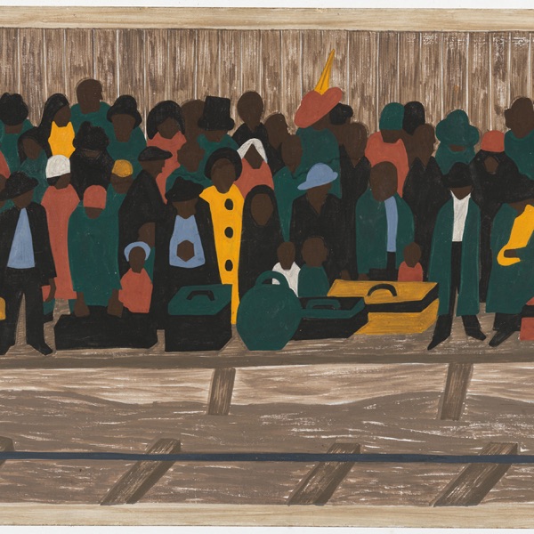 Bryan Stevenson on Jacob Lawrence’s Migration Series photo