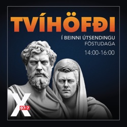 Tvíhöfði á X-977 - Svartur Fössari special