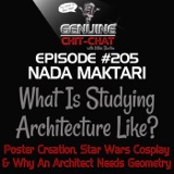 #205 – What Is Studying Architecture Like? Poster Creation, Star Wars Cosplay & Why An Architect Needs Geometry With Nada Maktari