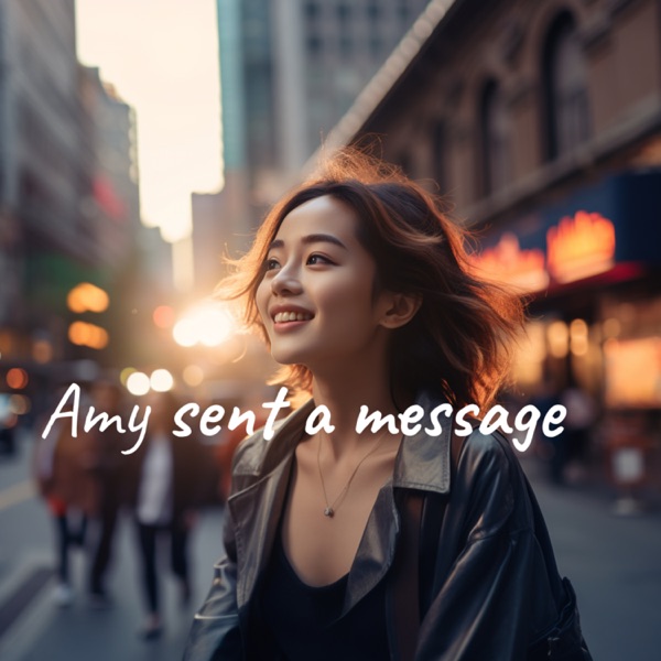 Amy sent a message