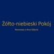 Żółto-niebieski pokój