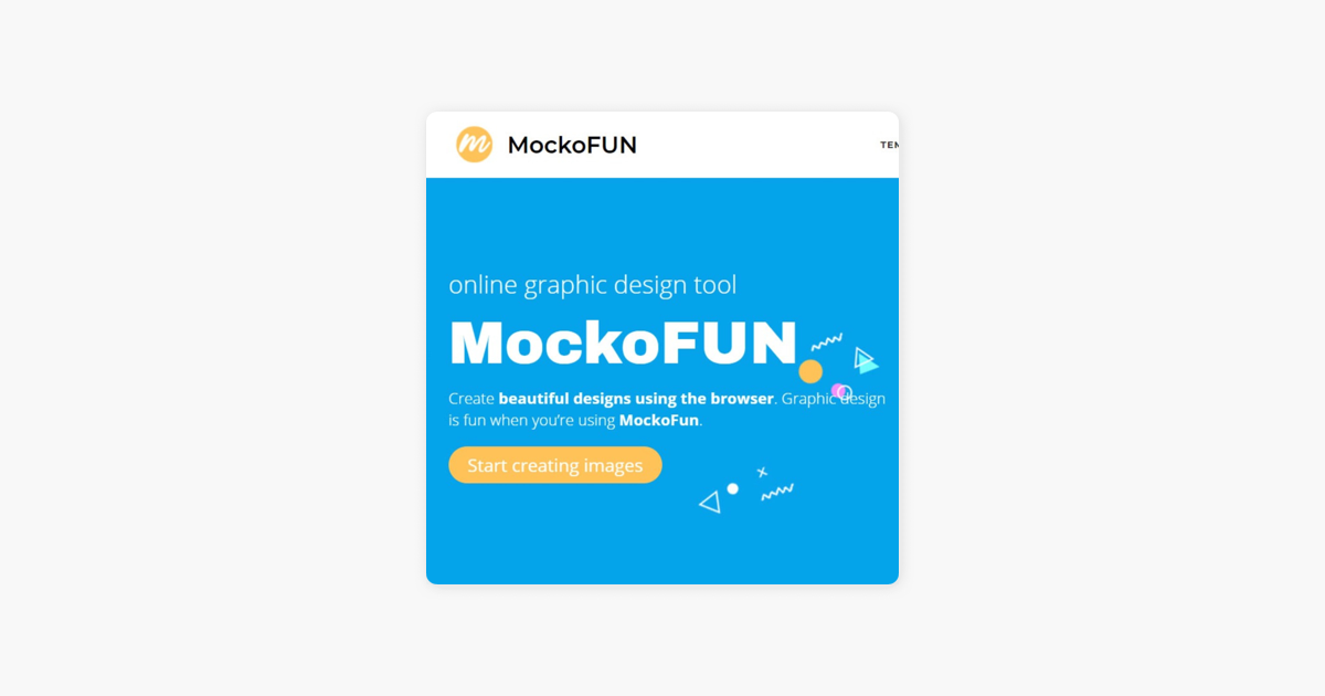 The Best Online Graphic Design Tool - MockoFUN