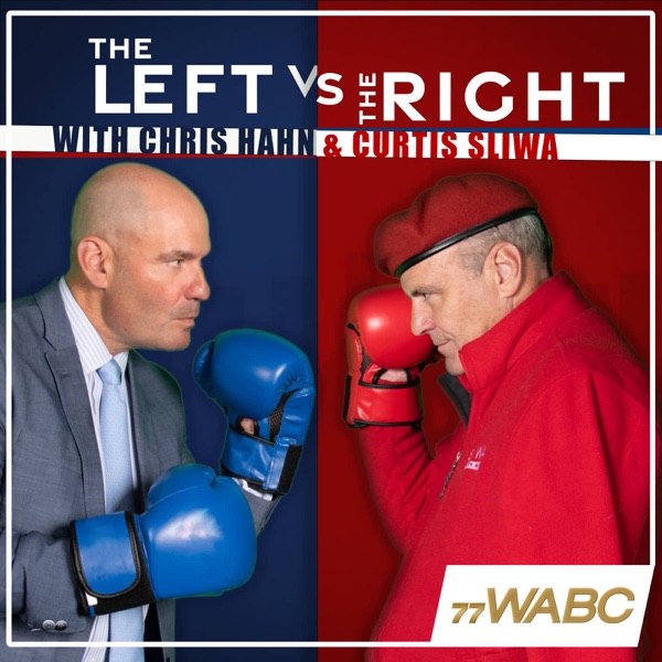 The Left Versus The Right - Curtis Sliwa and Chris Hahn Artwork