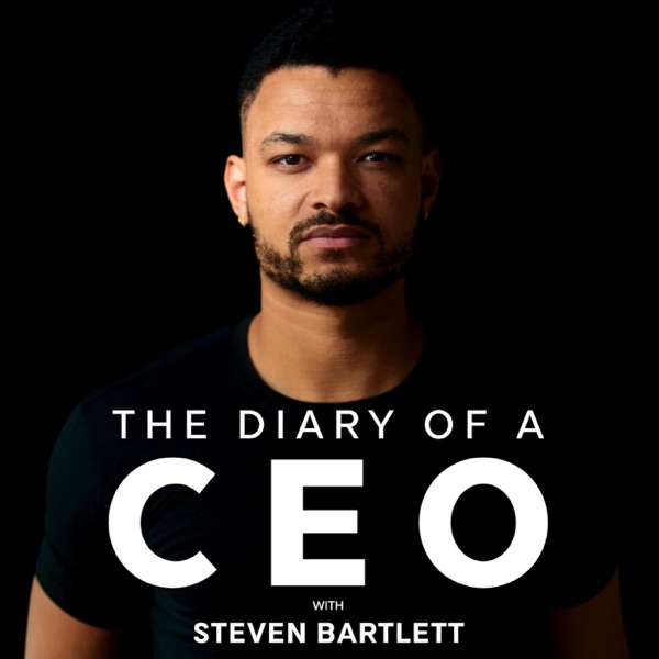 The Diary Of A CEO with Steven Bartlett banner backdrop