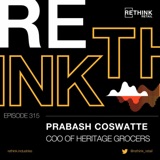 Prabash Coswatte, COO of Heritage Grocers Group