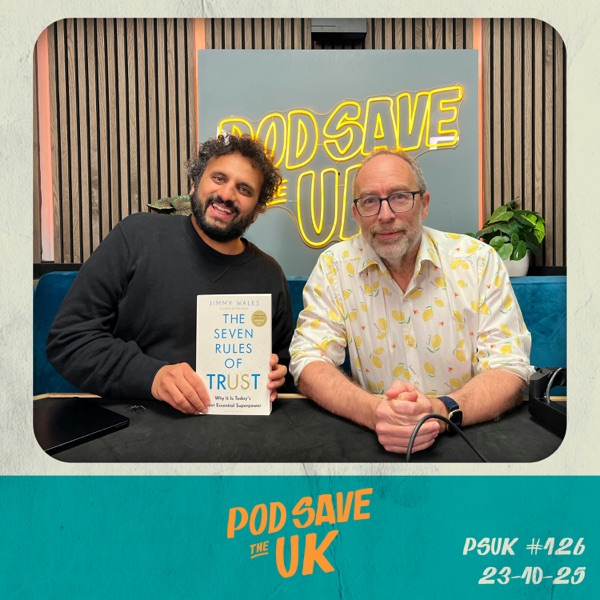 Pod Save the Truth w/ Wikipedia founder Jimmy Wales photo