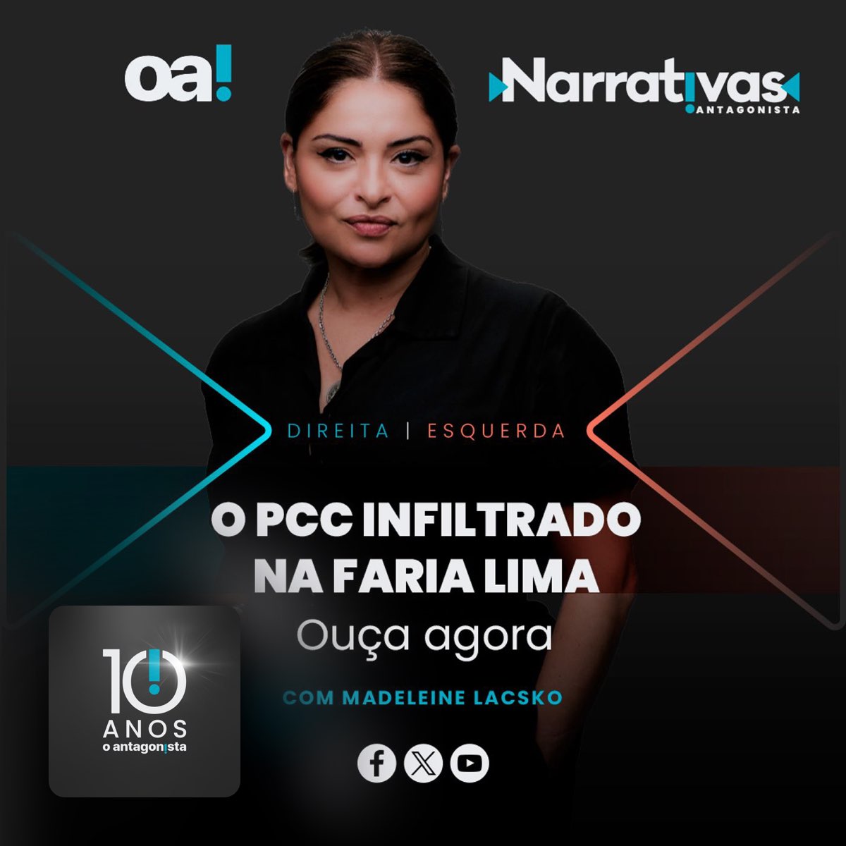 O PCC infiltrado na Faria Lima | Narrativas #473 com Madeleine Lacsko