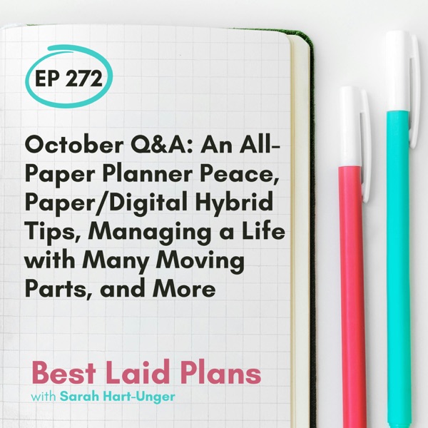 October Q&A: An All-Paper Planner Peace, Paper/Digital Hybrid Tips, Managing a Life with Many Moving Parts, and More photo