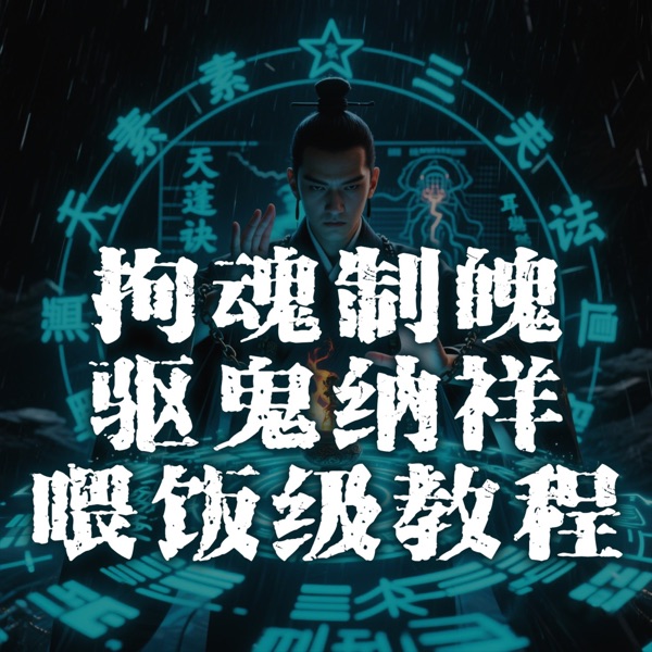 千年修道秘诀：拘魂制魄 驱鬼纳祥 喂饭级教程