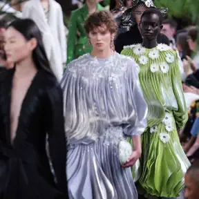 The Patient Work of Turning Around Dior artwork