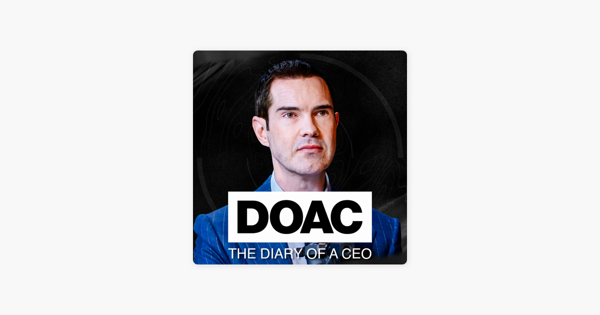The Diary Of A CEO with Steven Bartlett: Jimmy Carr: "I Was Laughing &  Crying When He Died". Jimmy Opens Up About Being Cancelled & How Anxiety Is  The Flip Side Of