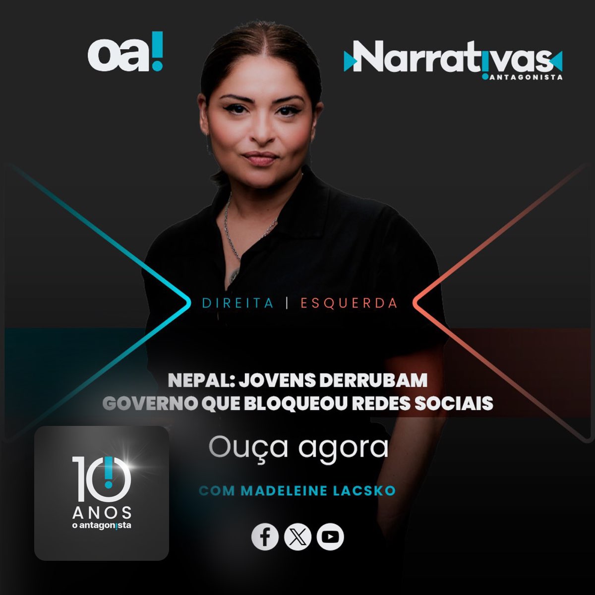 Nepal: jovens derrubam governo que bloqueou redes sociais  | Narrativas #482 Madeleine Lacsko