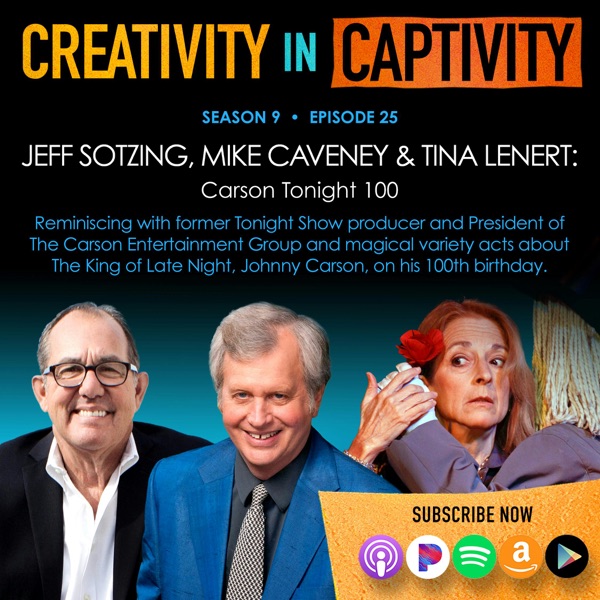 JEFF SOTZING, MIKE CAVENEY & TINA LENERT: Carson Tonight 100 photo