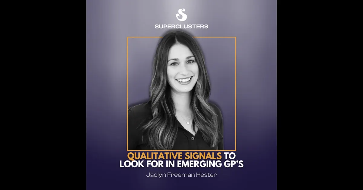 Qualitative Signals to Look fo - Superclusters - The Emerging LP ...