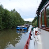 Travelling Through France on a Barge