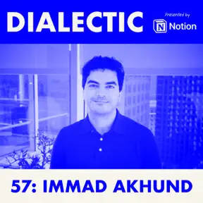 Immad Akhund: The Art of Irrational Effort artwork