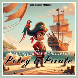 Petey le Pirate et la Rencontre avec Echo, le Perroquet Pétulant