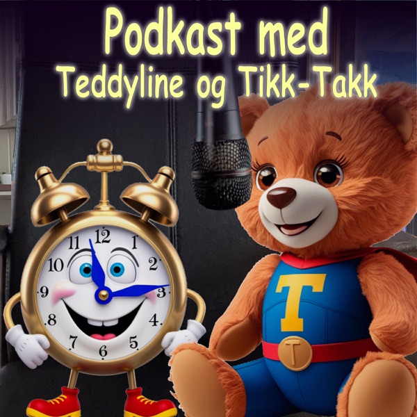 Podkast for barn med Teddyline og Tikk-Takk