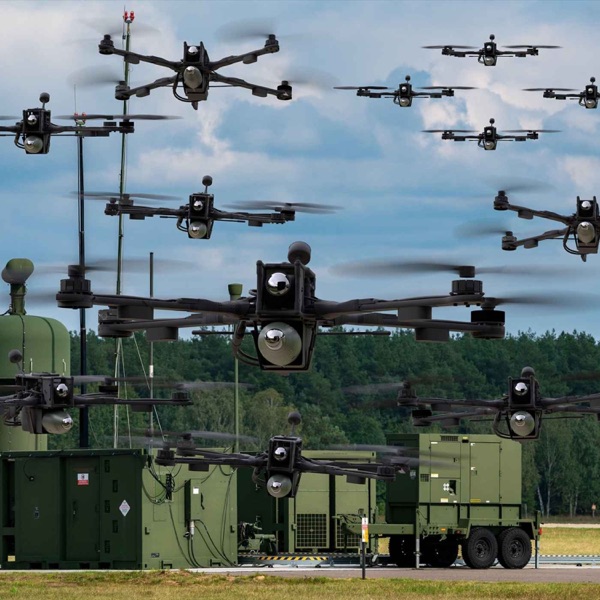 Could Britain survive a Russia-style drone onslaught? photo