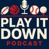 Logo of the podcast Play It Down Sports Podcast