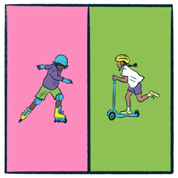 Rollerblades vs. Scooters: a rolling debate photo