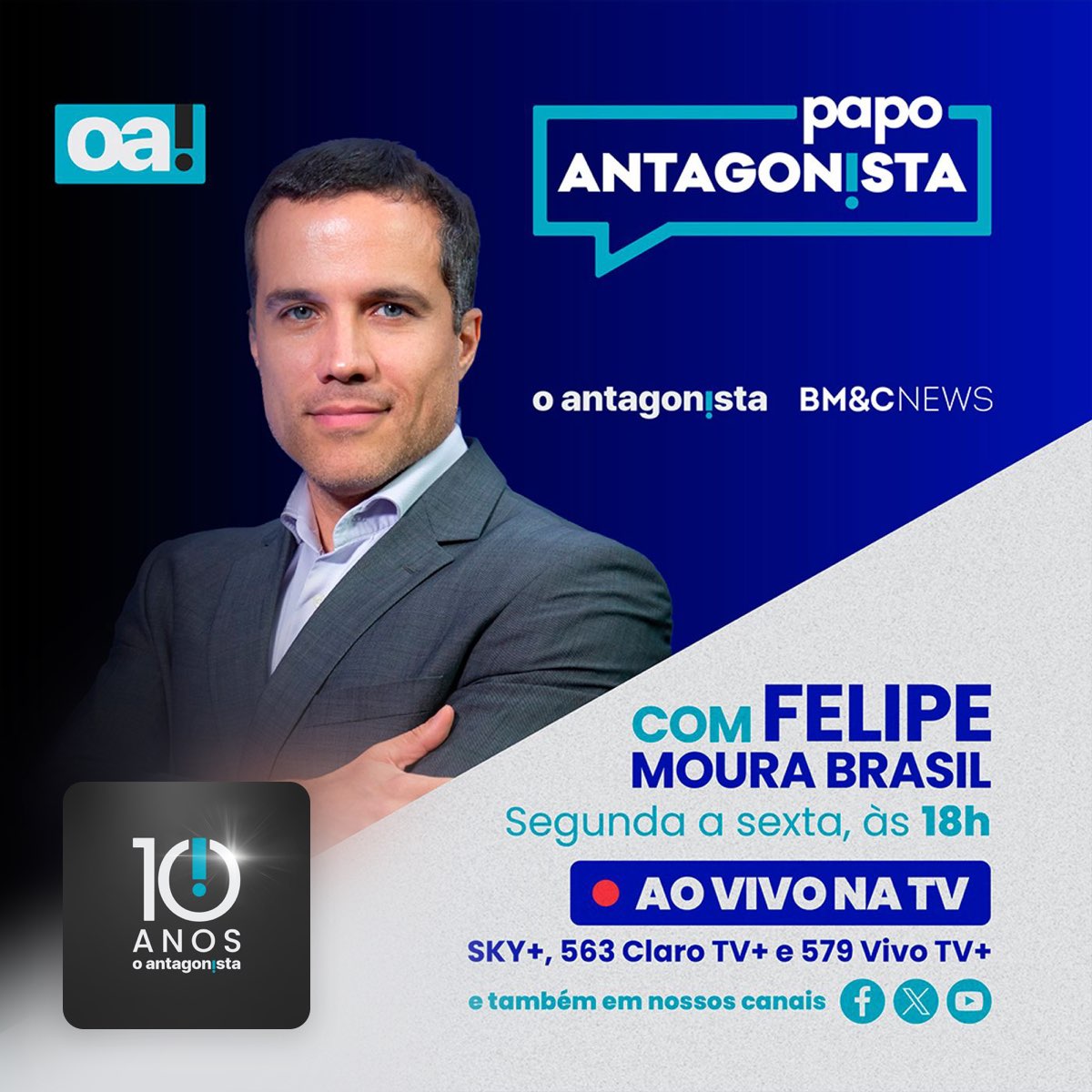 O esquenta do 7 de setembro | Papo Antagonista com Felipe Moura Brasil - 05/09/2025
