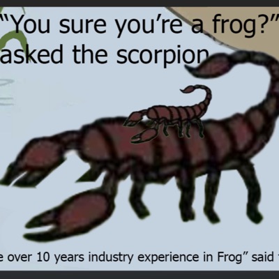 Does A Frog Have Scorpion Nature?