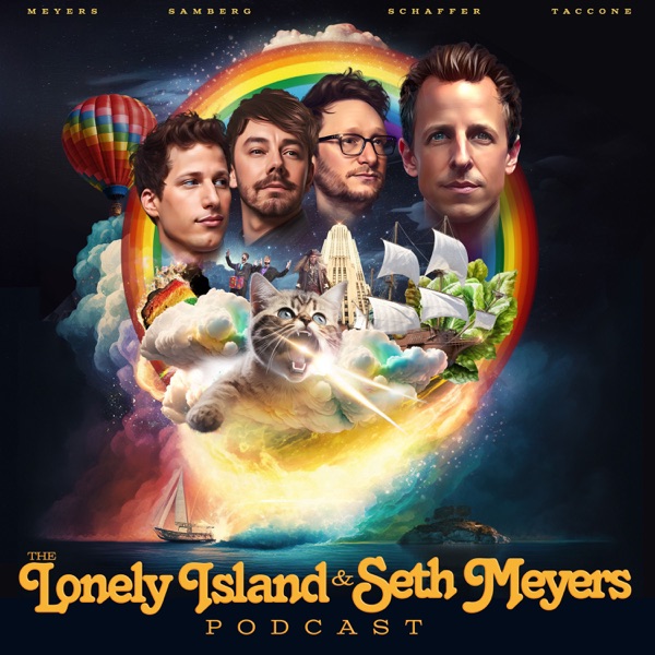 The Lonely Island and Seth Meyers Podcast banner image
