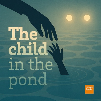 The child in the pond