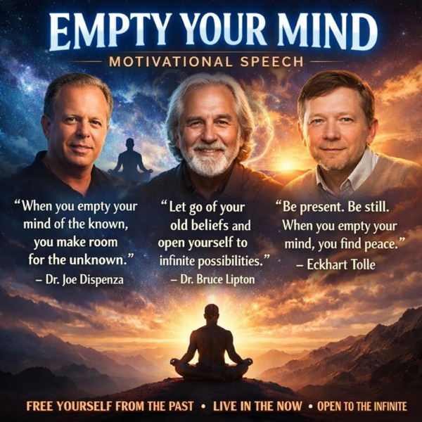 Empty Your Mind – Motivational Speech (Joe Dispenza, Bruce Lipton, Eckhart Tolle) photo