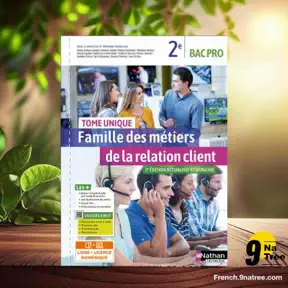 [Critique] Famille des métiers de la relation client - Tome unique - 2de Bac Pro MRC (Dominique Beddeleem) Résumé. artwork