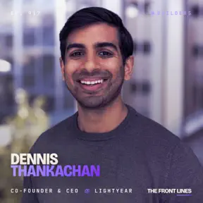 How Lightyear evolved from founder-led sales to reps creating their own demand — and what broke in between | Dennis Thankachan artwork