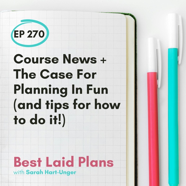 Course News + The Case For Planning In Fun (and tips for how to do it!) photo