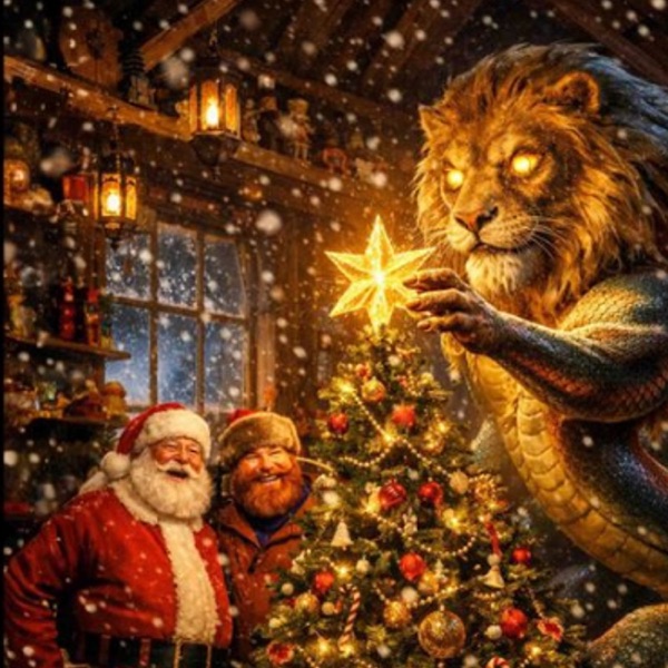 Stephen Mandes Thomas on A Gnostic and Magic Christmas Special photo