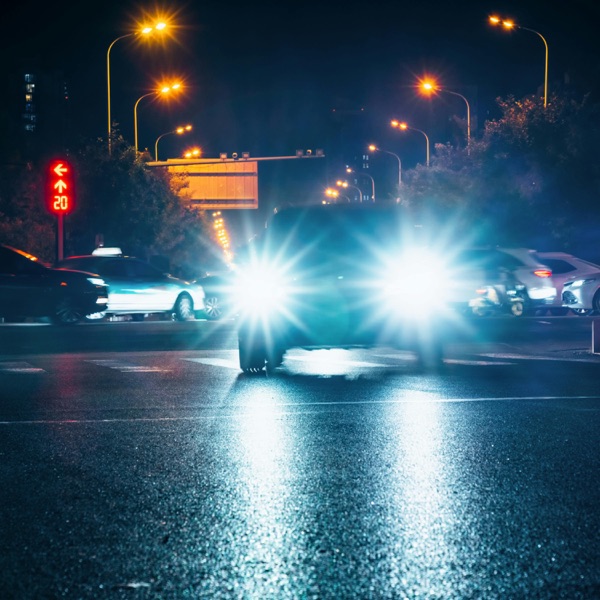 Blinded by the headlights photo