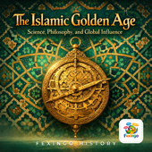 The Islamic Golden Age: Science, Philosophy, and Global Influence — Fexingo History artwork