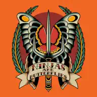 Ninjas Are Butterflies artwork