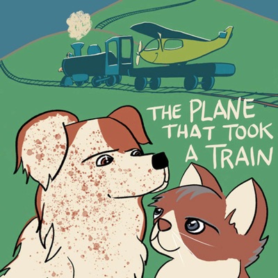 The Plane That Took A Train