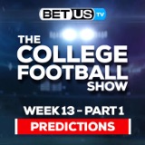 College Football Week 13 Picks & Predictions (PT.1) | NCAA Football Odds and Best Bets