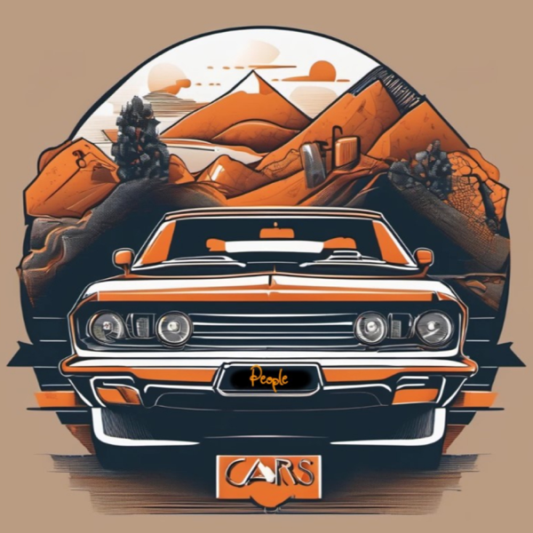 People, Cars, and Roads artwork