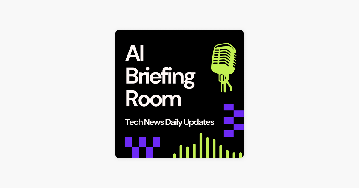 Dive into the 'AI-Briefing Room'—your quick update on the latest tech trends and innovations. Each episode, generated by AI, delivers fresh 