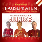Pausepraten Junior - Liverpool podcast for barn og unge cover artwork