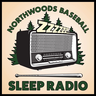 Northwoods Baseball Sleep Radio - Fake Baseball for Sleeping