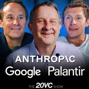 20VC: Mag7 Earnings: Google & Amazon Win - Meta and Microsoft Falter | Anthropic's $50BN Raise & What it Means for a Potential IPO | Atlassian, Twilio and Five9 Beat: The SaaS Apocalypse Over? | Sierra's $15B Valuation: Peak or Potential artwork